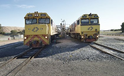 two trains